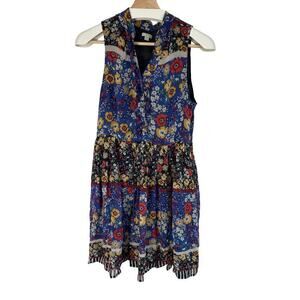 Hinge Floral Dress, womens Medium, Multicolor floral